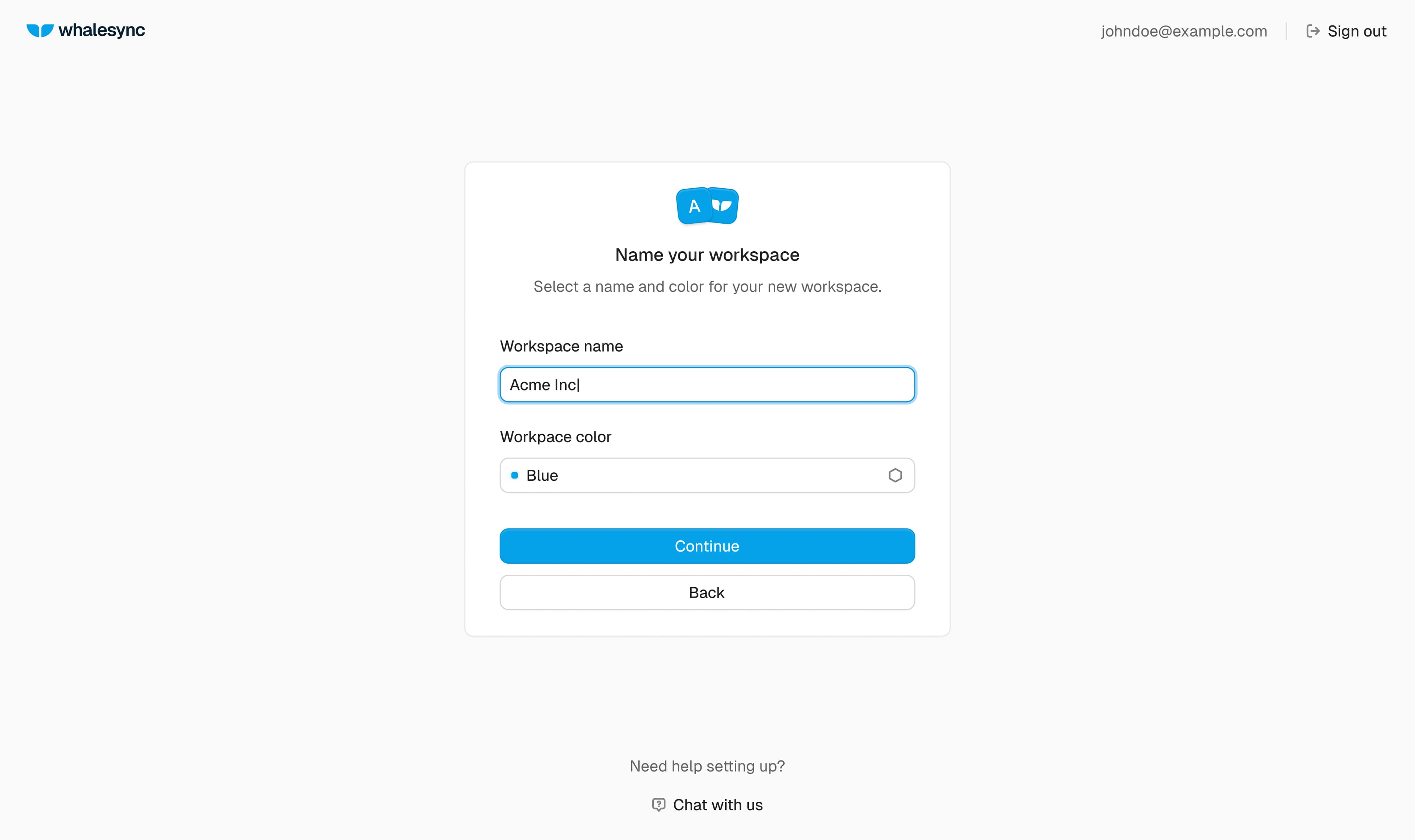 Whalesync Onboarding
